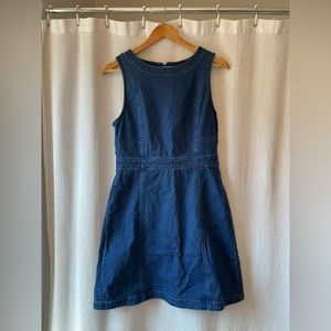 Gap Denim Pinafore Dress